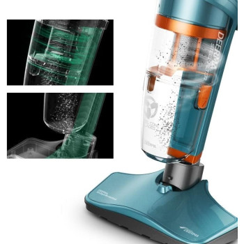 Deerma 2 in 1 Household Vacuum Cleaner DX900 Light weight Corded Upright Stick and Mini Handheld Vacuum Cleaner with Stainless Steel Filter - Green