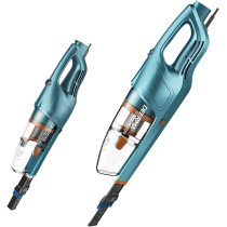 Deerma 2 in 1 Household Vacuum Cleaner DX900 Light weight Corded Upright Stick and Mini Handheld Vacuum Cleaner with Stainless Steel Filter - Green