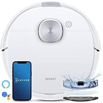 ECOVACS Robot Vacuum Cleaner and Mop DEEBOT N10, Powerful 4300Pa Suction, Up to 300 Minutes Runtime, Multi-Floor Mapping (1 Year Warranty by ECOVACS)
