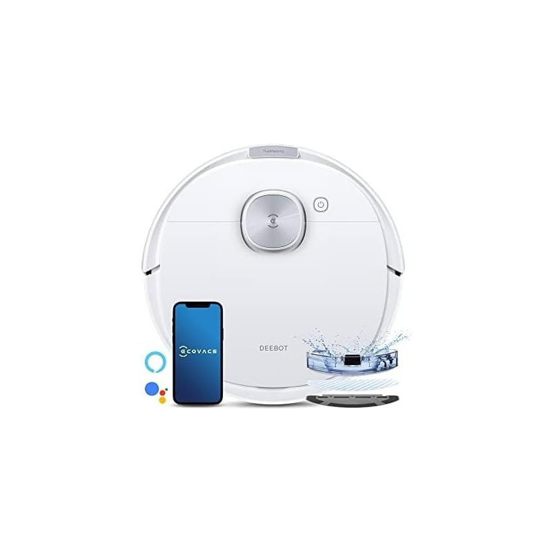 ECOVACS Robot Vacuum Cleaner and Mop DEEBOT N10, Powerful 4300Pa Suction, Up to 300 Minutes Runtime, Multi-Floor Mapping (1 Year Warranty by ECOVACS)