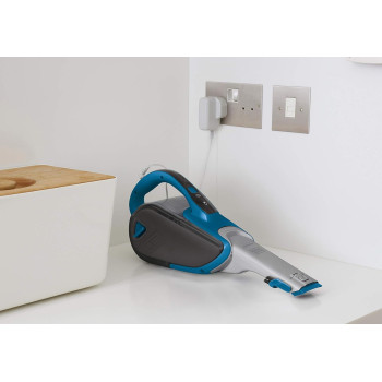 BLACK+DECKER 10.8V 21.6Wh Cordless Handheld Vacuum Cleaner With Lithium-Ion Battery, 25AW Suction Power, 500ml Bowl Capacity, DVJ320J-B5, 2 Years Warranty