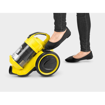 Karcher Dry Bagless Hepa12 Vacuum Cleaner, Strong, 1100W Only, Low Consumption, Karcher VC3 Plus Min 1 year manufacturer warranty 
