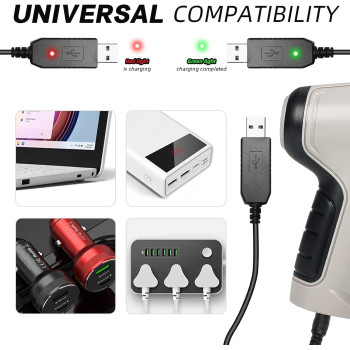 Padom Keyboard Cleaner for office, Car Vacuum Portable, Hand Vacuum Cordless Rechargeable, 3-in-1 Mini Vacuum Cleaner Wireless 35000 RPM Air Duster Blower Electric Computer Cleaner (GRAY)