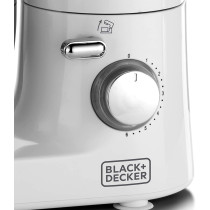 Black & Decker 4L Stainless Steel Kitchen Dough Mixer, 1000W, SM1000-B5, White