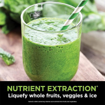 Ninja Nutri Ninja 2 In 1 Blender Bn750 Duo Plus With Auto IQ 1200 Watts Black/Gray. Min 1 year manufacturer warranty - BN750