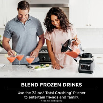 Ninja Nutri Ninja 2 In 1 Blender Bn750 Duo Plus With Auto IQ 1200 Watts Black/Gray. Min 1 year manufacturer warranty - BN750