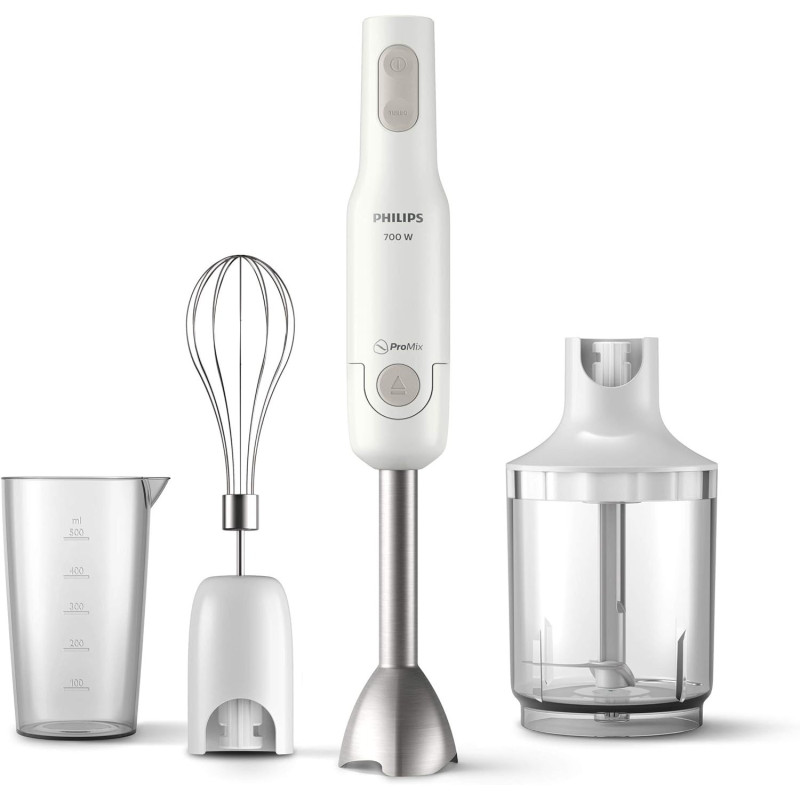 Philips Pro Mix Hand Blender 700W White/Silver/Black, 2 years warranty - HR2545/01