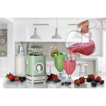 Ariete Vintage Blender 1.5L, 500W, Green - ART568GR 