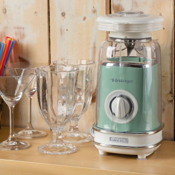 Ariete Vintage Blender 1.5L, 500W, Green - ART568GR