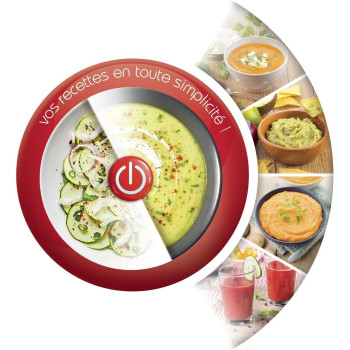 MOULINEX Easy Chef Hand Stick Blender - DD45A127 - 450W, Plastic Foot, 2 Speeds, 1 year warranty