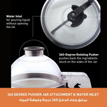 Panasonic 2000W 3 Jar Mixer Grinder - MX-AE365KTZ