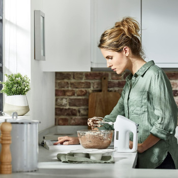 Kenwood Hand Mixer (Electric Whisk) 3L, 450W, HMP30.A0WH, White