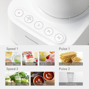 Panasonic Blender, 700W, MX-MG5321WTZ, Ice Crushing, White, 1 Year Warranty