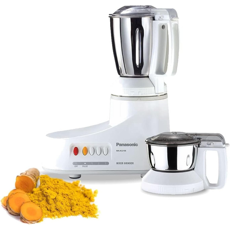 Panasonic Super Mixer Grinder, MX-AC210S Min 1 Year Manufacturer Warranty