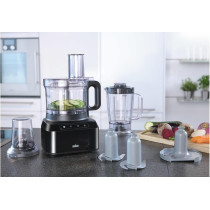 Braun Pureease Food Processor FP 3132 BK Min 1 year manufacturer warranty 