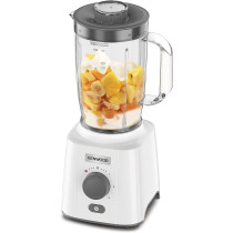 Kenwood Blender 650W Smoothie Blender/Smoothie Maker Blend-X Fresh 1.5L With Extra Blender Jar, Grinder Mill, Grater Mill, Ice Crush Function BLP41.H0WH White