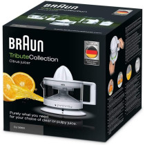 Braun Juicer 350ML, White, Min 1 Year Manufacturer Warranty - CJ3000