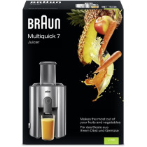 Braun Juice Extractor, 75MM, Silver, Min 1 Year Manufacturer Warranty -  J700