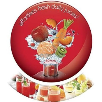 Moulinex Fruitelia Juice Extractor, Healthy Everyday Juicing, Plastic/Stainless Steel 950ML, 350W,  JU370127 - White