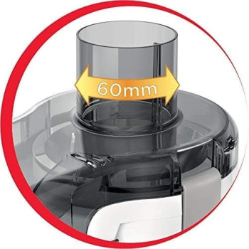 Moulinex Fruitelia Juice Extractor, Healthy Everyday Juicing, Plastic/Stainless Steel 950ML, 350W,  JU370127 - White