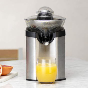 CUISINART Citrus Juicer Brushed Stainless Steel, Chrome - CCJ210E