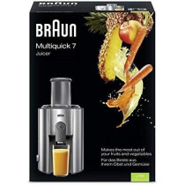 Braun Multiquick 7 Juice Extractor - J700, Grey, Stainless Steel Material
