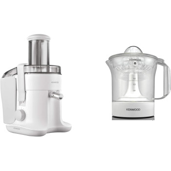 Kenwood Continuous Juicer - JE680, White Kenwood Citrus Juice Extractor - JE280, Off White