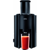 Braun Multiquick 3 Spin Juicer, Black, J300 Min 1 year manufacturer warranty 