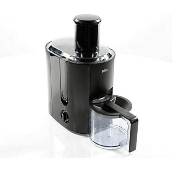 Braun Multiquick 3 Spin Juicer, Black, J300 Min 1 year manufacturer warranty 