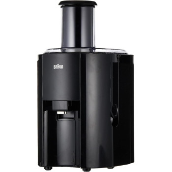 Braun Multiquick 3 Spin Juicer, Black, J300 Min 1 year manufacturer warranty 