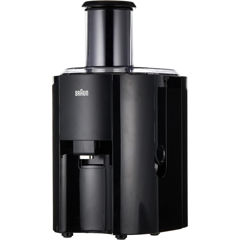 Braun Multiquick 3 Spin Juicer, Black, J300 Min 1 year manufacturer warranty