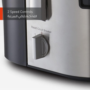 Panasonic 3-In-1 Juicer Extractor/ Blender/ Grinder, 800W, MJ-DJ31, With Durable Metal Spinner, Glass Blender Jug And Mill, 1 Year Warranty