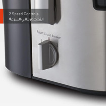 Panasonic 3-In-1 Juicer Extractor/ Blender/ Grinder, 800W, MJ-DJ31, With Durable Metal Spinner, Glass Blender Jug And Mill, 1 Year Warranty