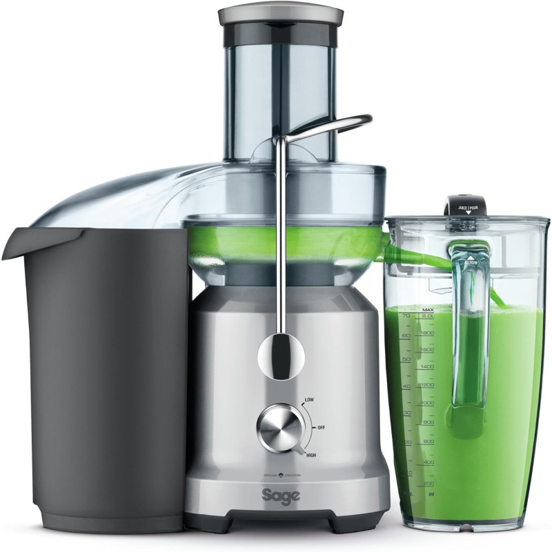 Sage BJE430SIL The Nutri Juicer Cold Fountain Centrifugal Juicer - Silver