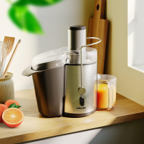Juicer Machines, Juicer, Large 3 Inch Feed Chute for Whole Fruits and Vegetables, Faster with Dual Speed, Juice Residue Separation, Easy to Use/Clean, Anti-Drip, 600W, 3.5 Veg, BPA Free, (Silver 1)