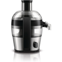 PHILIPS QuickClean Viva Aluminium Collection Juicer, HR1836/05, Silver - International Version