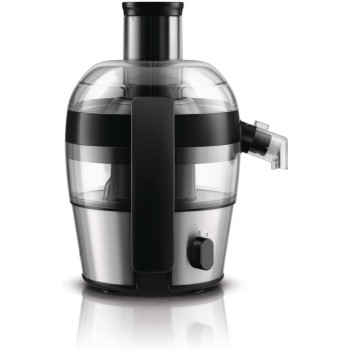 PHILIPS QuickClean Viva Aluminium Collection Juicer, HR1836/05, Silver - International Version