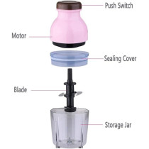 Portable Electric Multifunctional Food Breaking Machine, Meat Grinder, Juicer, Ice Crusher Machine, SY-5214