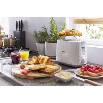Philips Daily Toaster, 800W, UAE Version, Min 1 year manufacturer warranty - HD2581/01