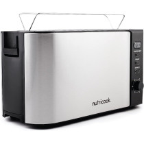 Nutricook Digital 4-Slice Toaster With LED Display, 1500W, Black, 2 year Warranty - NC-T104S