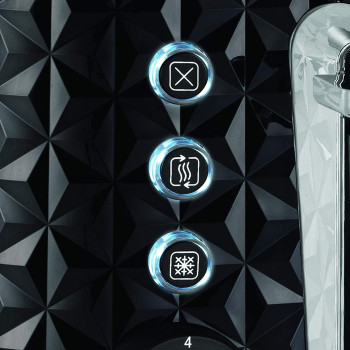 Morphy Richards Vector 4 Slice Toaster Black, Morphy Richards, 248131