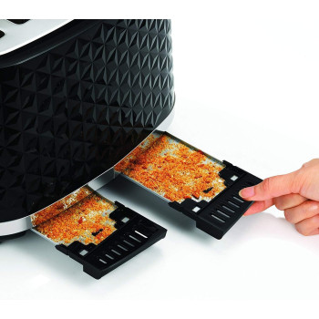 Morphy Richards Vector 4 Slice Toaster Black, Morphy Richards, 248131