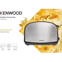 KENWOOD Electric 2-Slice Toaster 930W, TCM02.A0BK - Black/Silver