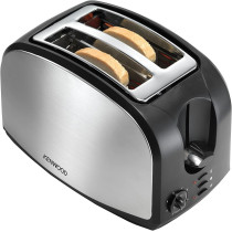 KENWOOD Electric 2-Slice Toaster 930W, TCM02.A0BK - Black/Silver