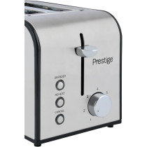 Prestige 2 Slices Stainless Steel Toaster PR54905, Silver Min 1 year manufacturer warranty 