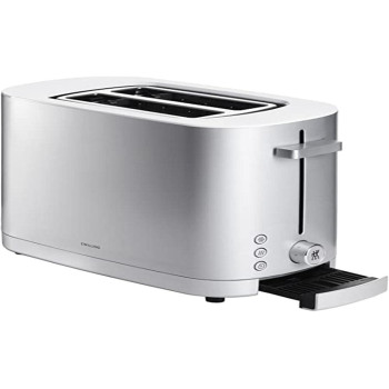 Zwilling Enfinigy Toaster 2 Slice Silver. 1000 watts. 4 separate heating elements. Soft lift & extra lift features.