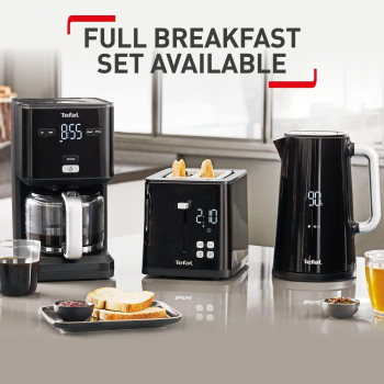 Smart n Light Digital Toaster, 720-850W, Two Slots Safe To Touch, 7 Browning Levels, 1 year warranty - TT640840