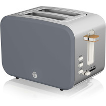Swan Nordic Toaster 2 Slice Grey