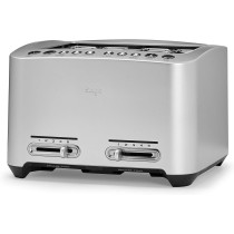 Sage BTA845UK the Smart Toaster 4 Slice Motorised Toaster - Silver