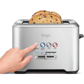 Sage BTA720UK the Bit More, 2 Slice Toaster, 1000 Watt